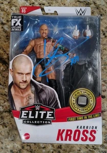 KARRION KROSS Signed Auto WWE Elite Wrestling Action Figure  - Picture 1 of 7