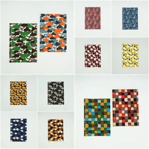 Cuaderno Watoji japonés hecho a mano teñido Washi patrones felices 6 diseños x 2 colores - Imagen 1 de 43