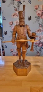 Antiker geschnitzter XXL Bergmann Erzgebirge Uralt Weihnachten - Bild 1 von 10