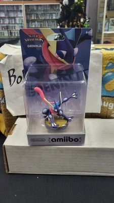 NIB 2015 GRENINJA STATUE FIGURE SUPER SMASH BROS AMIIBO NINTENDO WIIU SWITCH 3DS - Image 1 of 3