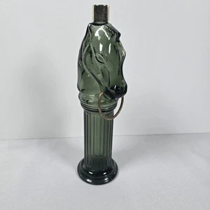 Vintage Avon PONY POST 8oz after shave 10" glass bottle decanter EMPTY BOTTLE - Picture 1 of 7