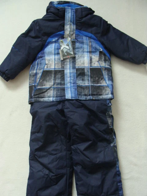 NWT Boys Zero XPosur Snowsuit Size 4 Winter Jacket Coat Bibs Pants Blue Set NEW - Image 1 of 1