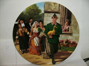 KONIGSZELT BAYERN..titled "THE GOLDEN GOOSE" ..COLLECTOR PLATE..RELEASED 1984 - Picture 1 of 1