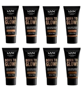 NYX BORN TO GLOW RADIANT FOUNDATION - CHOOSE YOUR SHADE - NEW SEALED FREEPOST UK - Picture 1 of 6