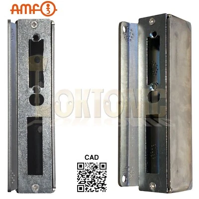 AMF 147B Heavy Duty Steel Cased Striker Box Wrought Iron Gates For Welding# - Image 1 of 4