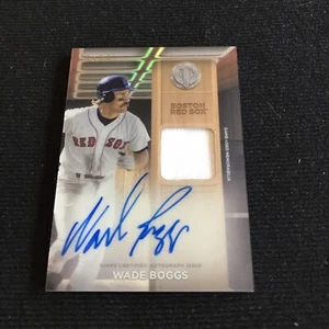 2024 Tribute Wade Boggs Game Used Jersey Auto Autograph #75/99 Red Sox - Picture 1 of 2