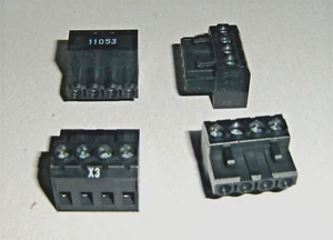 4 Stück PILZ Riacon RP08 4-polig Stecker ähnlich MSTP 2,5-5,08, RM 5,08mm, 12A - Bild 1 von 1