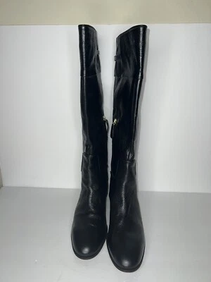 $260 Women’s Franco Sarto Jazrin Black Knee-High Boots Sz 11B - Image 1 of 4