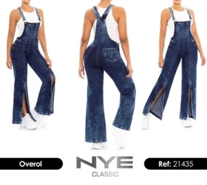 Romper Colombian Jean Buttlift Jumpsuit levantacola Enterizo Mono Push Up 21435 - Picture 1 of 1