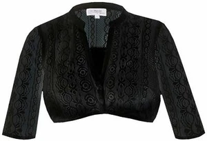 Marjo Dirndl & Trachten Dirndlbluse Ginger-Linda Halbarm schwarz Damen - Bild 1 von 10