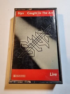 Caught in the Act by Styx (Cassette, Jul-1991,A&M VG+/EX CS2 - Picture 1 of 2