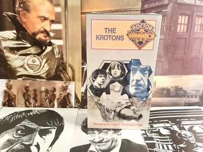 DOCTOR WHO  THE KROTON'S  FREE SHIPPING VHS TV SCI-FI  TIME LORD - Image 1 of 4