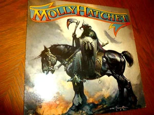 Molly Hatchet Epic Records 1978 Vinyl Record LP,  Bounty Hunter, I'll Be Running - Picture 1 of 5