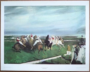 Litografía George Bellows primera impresión agotada edición limitada original de 1960 - Imagen 1 de 1
