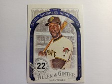 2016 Topps Allen and Ginter The Numbers Game #NG10 Andrew McCutchen Pirates