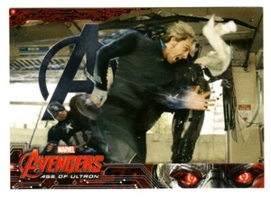 AVENGERS AGE OF ULTRON SILVER A FOIL PARALLEL BASE INSERT CARD 75 - Bild 1 von 1