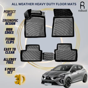 Alfombrillas forros para Mitsubishi Colt 2023-2026 alfombras 3D de alta resistencia para todo tipo de clima - Imagen 1 de 9