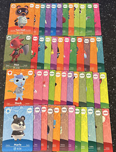 Animal Crossing New Horizons Series 5 COMPLETE Amiibo Cards 401-448 Lot