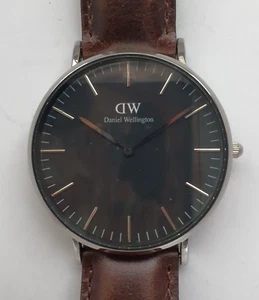 NEW Daniel Wellington Classic Bristol Watch Stainless Steel Leather Band Battery - Picture 1 of 6