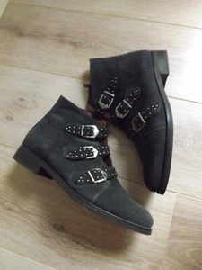HELEN BILLKRANTZ;STIEFELETTE;BOOTS;WILDLEDER;BRAUN;NW;TOLL!!! - Bild 1 von 9