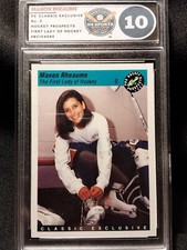 1993 Classic Pro Hockey Prospects - #3 Manon Rheaume (RC) - Graded Mint 10 Rare