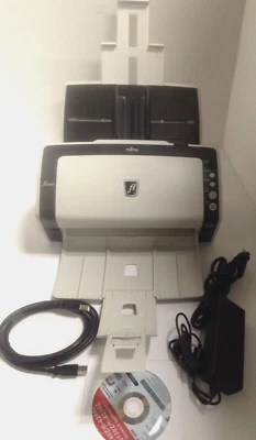 REFURBISH Fujitsu fi-6140Z PA03630-B005  Color w/Copy of DVD/ADOBE 10.0 GRADE A - Image 1 of 4