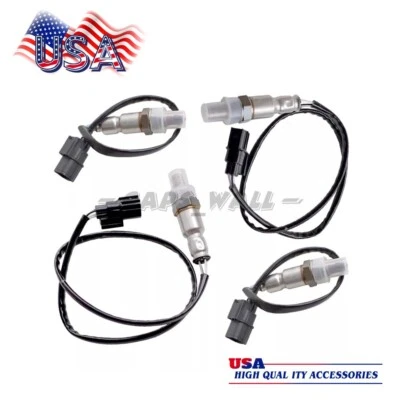 4Pcs Upstream+Downstream Oxygen O2 Sensors For Acura MDX TL 3.7L V6 2009-2014 Foto 1 de 4