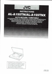 JVC  Bedienungsanleitung user manual owners manual  für AL-A 155  Copy - Picture 1 of 1