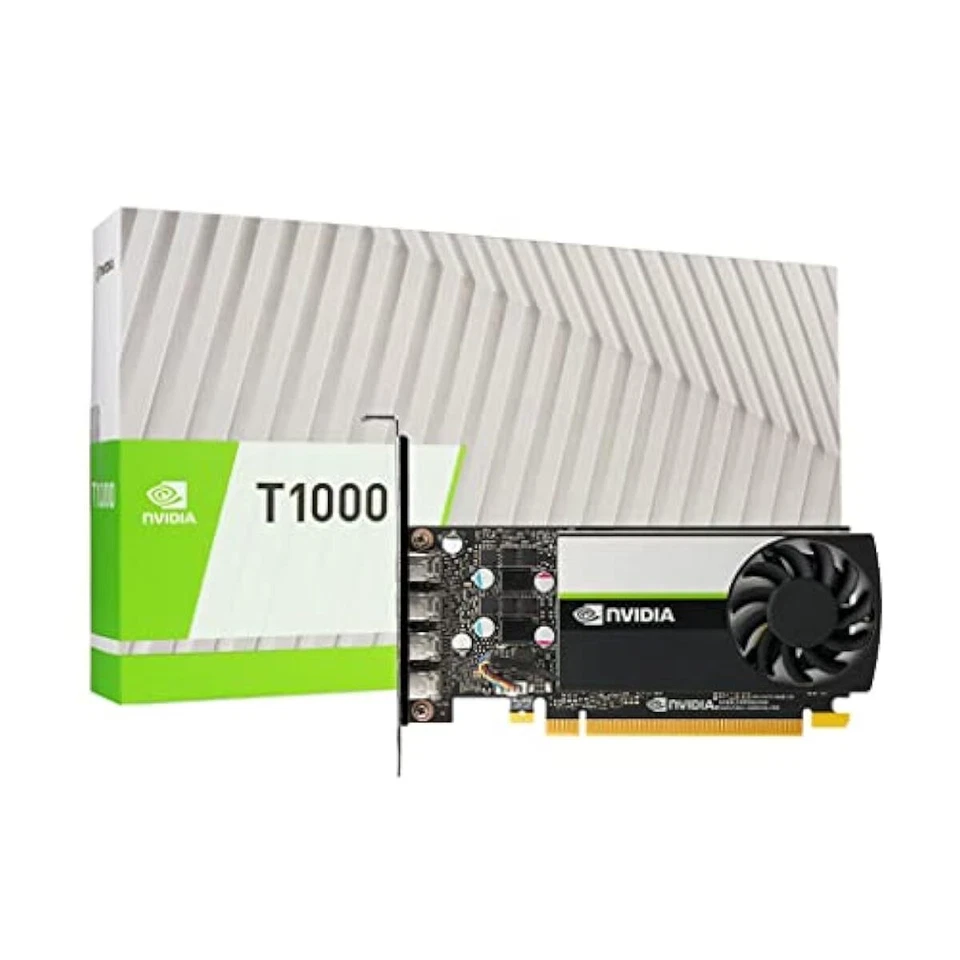 nVidia Quadro T1000 8GB GDDR6 Graphic Card with 896 CUDA cores, Support - Image 1 of 1