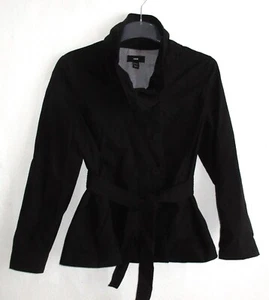 H & M Damen Jacke / Frühjahrsjacke / leichte Übergangsjacke Gr. 42 ~schwarz~ - Bild 1 von 2