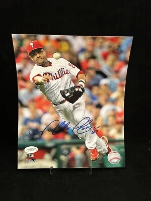 PLACIDO POLANCO FIRMADO 8 x 10 FOTO PHILLIES CERTIFICADO DE AUTENTICIDAD JSA Foto 1 de 4