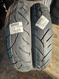 Coppia GOMME 100/80-16 50P e 120/80-16 60P DUNLOP SCOOTSMART DOT 24/25 - Foto 1 di 2