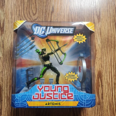 DC Universe Young Justice 6 Artemis Figure New Sealed Cover