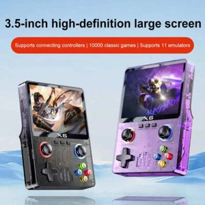 Consola de juegos portátil X6 - Pantalla IPS de 3,5 pulgadas, 8000 juegos, Su para 2 jugadores - Imagen 1 de 8