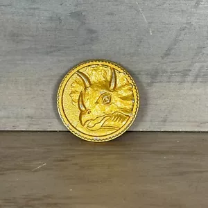 Mighty Morphin' Power Rangers Bandai Legacy Morpher Triceratops Coin - Picture 1 of 2