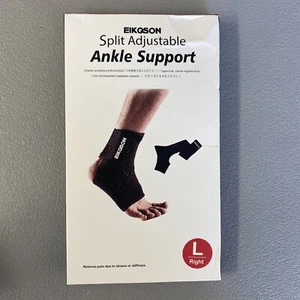 1 Ankle Sports Support Brace Compression Sleeve Foot Pain Relief - Picture 1 of 2