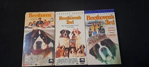 Beethoven, Beethoven's2nd, & Beethoven's3rd VHS Tested Works - Picture 1 of 7