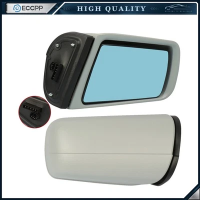 Espejos térmicos eléctricos para 96-99 M-BENZ E Clase L&R memoria plegable imprimada Foto 1 de 4