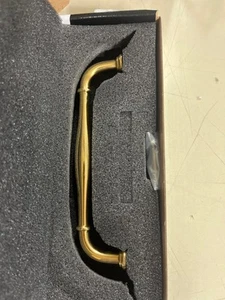 Alno A726-6-PB/NL Charlie 6" mango/tirón de latón macizo - latón sin lacar - Imagen 1 de 5