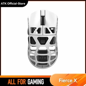 ATK Fierce X Wireless Gaming Mouse – 42g Magnesium Alloy PAW3950 Ultra 8KHz - Picture 1 of 12
