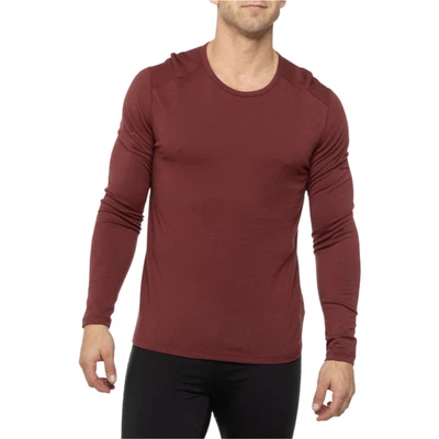 Icebreaker BodyFit 200 Oasis Crewe Capa Base Top Lana Merino Espresso Talla Grande Foto 1 de 4