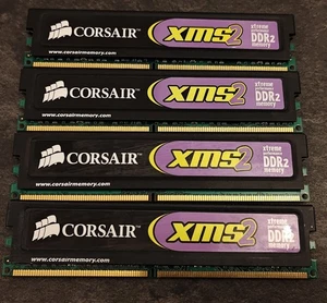 Corsair XMS2 DDR2 800Mhz CL5 4x1GB (4GB) - Picture 1 of 3