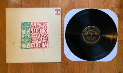 John Fahey - The New Possibility Guitar Soli Christmas Album LP  1971 Pressing - Image 1 of 4
