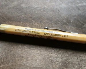 Vintage Redipoint McGee Distributing Co. Advertising USA Metal Mechanical Pencil - Picture 1 of 6