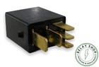 Genuine Mitsubishi (90-06) 5-Blade Multiuse Black Relay Omron MK387280 12V Japan