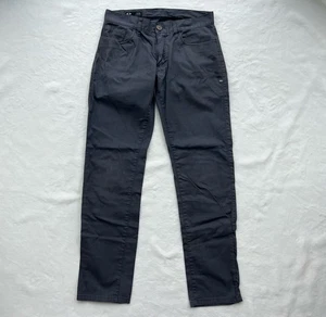 Pantalones Oakley ajustados calce recto para hombre 32x32 gris atlético elástico senderismo golf - Imagen 1 de 11