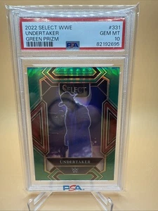 2022 Panini Select WWE Undertaker #331 Mezzanine Green Prizm 4/5 - Picture 1 of 2