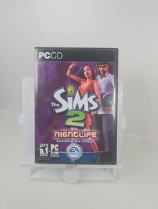 The Sims 2: Nightlife (CD PC, set 2 dischi) CIB completo - spedizione tracciata gratuita veloce - Foto 1 di 4