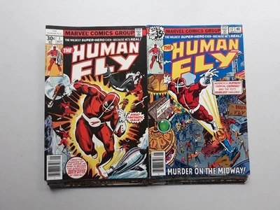 Lote de 17 cómics de Marvel The Human Fly 1-19 años 70  Foto 1 de 4