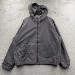 Giacca da lavoro uomo taglia 2XL foderata in tela Sorel con cappuccio grigio - Foto 1 di 8